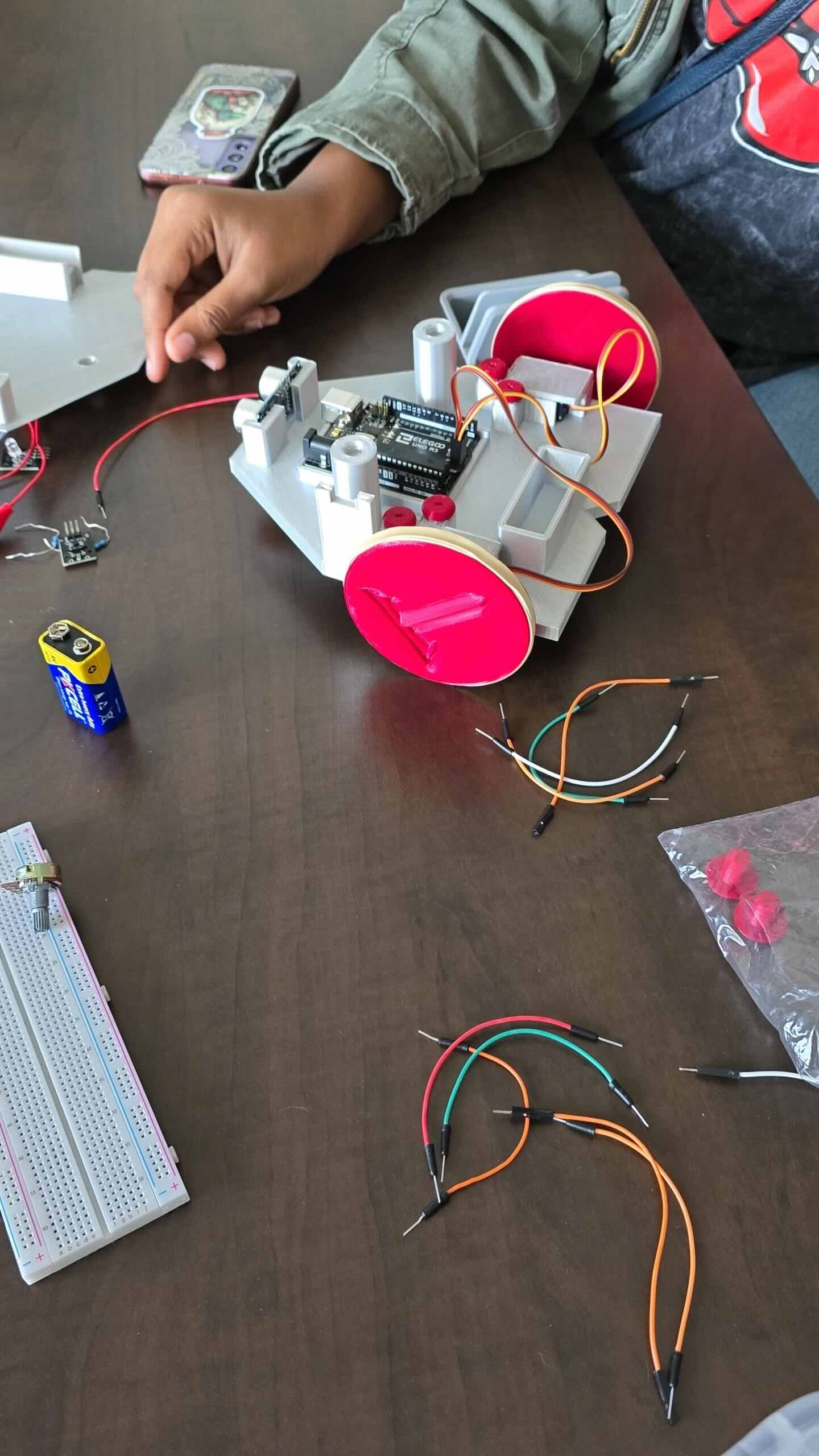 Lab tour during Electronics Engineering Technology Day